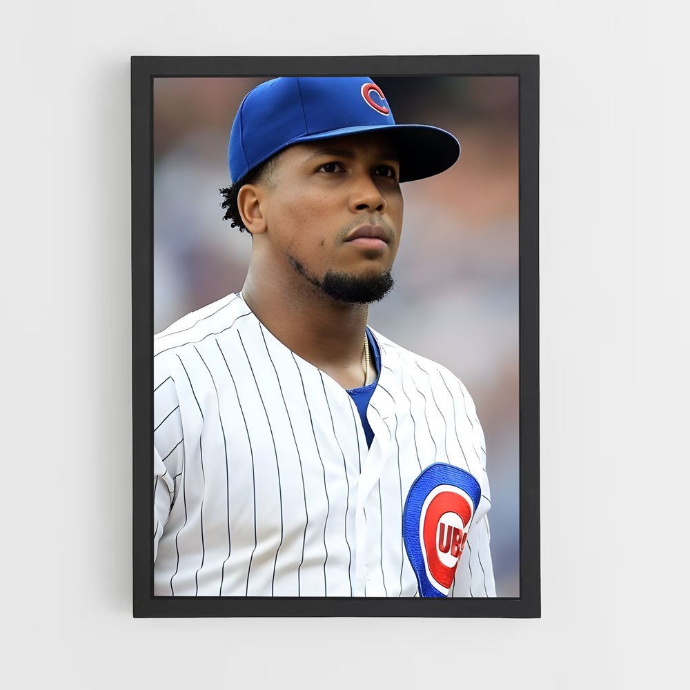 Poster Pedro strop – affiche Baseball (vue 2)